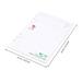 Wide Ruled Notebook Paper Refill The Graphing Writing Planner Refills Filler 1pcs