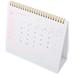 Desk Calendar Pink Perpetual The Office Stand up Small 2024 Home Furnishing Decor