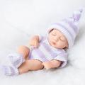 Matoen Lifelike Reborn Baby Dolls - 7-Inch Soft Body Realistic-Newborn Full Body Vinyl Real Life Baby Dolls with Toy Accessories for Kids Age 3 4 5 6 7 +