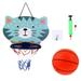 Portable Basketball Set Adjustable Basketball with Basketball for KidsToddler Home Outdoor Sports Play