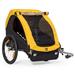 BURLEY Design Bee 1 Seat Lightweight Kids Bike-Only Trailer Yellow