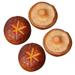 Simulated Shiitake Mushrooms Small Models Interesting Decor Multi-function Photo Prop 4 Pcs