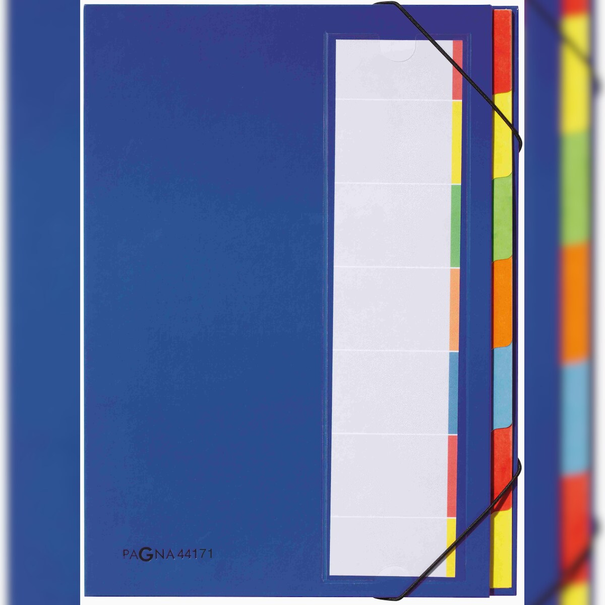 Pagna Ordnungsmappe Deskorganizer A4 7 Fächer blau Image