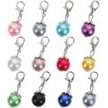 Pearl Lobster Clasp Crystal Dangle Charms Crystals Decor 12 Pcs Pendant Jewlery for Necklace Jewlry Making Jewelry Pendants Imitation