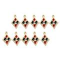 20 Pcs Jewelry Accessories Playing Cards Poker Jewelry Finding DIY Craft Supplies Statement Necklace Charm for DIY