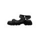 Kennel & Schmenger Damen Sandalen SKILL aus Leder, schwarz, Gr. 39EU