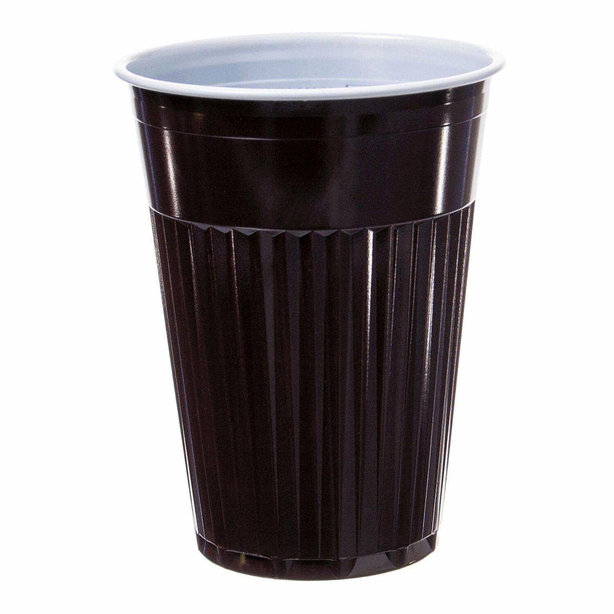 VEPATIM 400x Automatenbecher Thermobecher Heißgetränkebecher braun/weiß 180ml Image