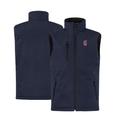 Men's Cutter & Buck Navy Greenville Drive Clique Equinox Insulated Softshell Vest