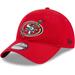 Women's New Era Scarlet San Francisco 49ers Game Day Flower 9TWENTY Adjustable Hat