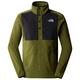 The North Face - Homesafe Snap Neck Fleece Pullover - Fleecepullover Gr L oliv