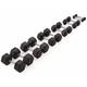 York Individual Rubber Hex Dumbbell (up to 50kg), 35kg