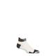 Mens and Ladies 1 Pair Reebok Technical Cotton Ankle Technical Yoga Socks White / Black 4.5-6 UK