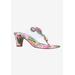 Women's Varanese Sandal by J. Renee in Clear Pink Green (Size 8 M)