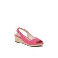 Women's Socialite Wedge by LifeStride in Pink Fabric (Size 5 1/2 M)