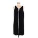 Ivanka Trump Casual Dress - Shift Keyhole Sleeveless: Black Print Dresses - Women's Size Large