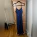 Zara Dresses | Nwt Zara Satin Midi Dress | Color: Blue | Size: S