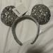 Disney Accessories | Disney Mickey Mouse Silver Sequin Ears | Color: Silver | Size: Os