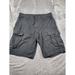 Levi's Shorts | Levis Shorts Mens 36 Cargo Ripstop Flat Front Black 8" Inseam | Color: Black | Size: 36