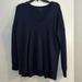 J. Crew Sweaters | J. Crew Navy V Neck Sweater Size Xs | Color: Blue | Size: Xs