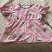 Disney Tops | Like New Disney Scrub Top Featuring Cinderella. | Color: Pink | Size: Xl