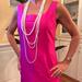 Ralph Lauren Dresses | Lauren Pink Silk Dress Size 6 Scoop Neck Sheath Ralph Lauren | Color: Pink | Size: 6