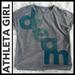 Athleta Shirts & Tops | Athleta Girl Dream Tee | Color: Gray/Green | Size: Lg