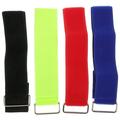 Fixing Strap for Bento Lunch Container Straps Elastic Band 4 Pcs Lunchbox Nylon Metal with Tie Fixed