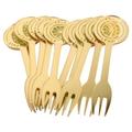 Acrylic Fruit Fork Sandwich Toothpick Multifunctional Versatile Forks Adorable 12 Pcs