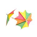 50 PCS Pool Party Decorations Umbrella Toothpicks Tropical Drink Accessories Cake Umbrellas Fruit Stick