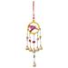 Front Door Decorations Wooden Hanging Prop Parrot Wind Chimes The Bell Outdoor Home Swag Hooks Decorative Pendant