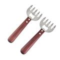 Grill Claws 2 Pcs Shredded Multifunction The Gift Stainless Steel Tools BBQ Barbecue Fork Shredder Buffet