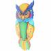 Owl Wall Decoration Gift Hanging Light House Decorations for Home Household Metal Sculpture Art Housewarming