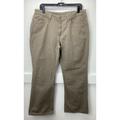 Carhartt Jeans | Carhartt Bootcut Jeans Womens 14x28 Midrise Denim Brown 100% Cotton Work Pant | Color: Brown | Size: 14