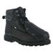 IRON AGE IA5016 Size 8-1/2 Men's 6 in Work Boot Steel Work Boot, Black