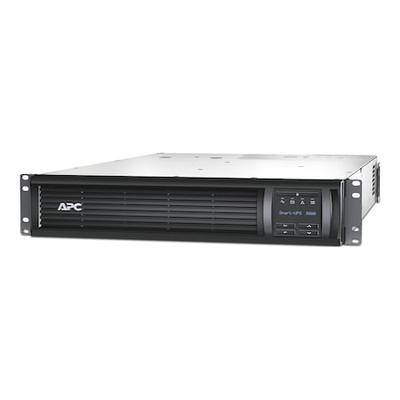 APC SMT3000RM2UC UPS System, 3000VA, Line Interactive, Out: 120V AC In: 120V AC