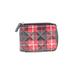 Wallet: Red Plaid Bags