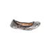 Cole Haan Flats: Gray Snake Print Shoes - Women's Size 11 - Round Toe