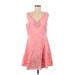 Neiman Marcus Casual Dress: Pink Dresses - Women's Size Medium