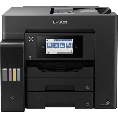 EPSON Tintenstrahldrucker "EcoTank ET-5850" Drucker schwarz Tintenstrahldrucker