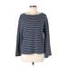Trafaluc by Zara Pullover Sweater: Blue Tops - Women's Size Medium