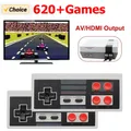 Déterminer la console de jeu vidéo rétro mini console de jeu 620 jeux classiques intégrés pour TV