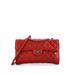 Chanel Leather Shoulder Bag: Red Bags