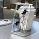 Coque en cristal transparent à motif d'araignée pour iPhone pare-chocs en silicone antichoc coque