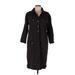 Ellen Tracy Casual Dress - Shirtdress: Brown Dresses - Women's Size 12