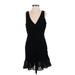 Forever 21 Cocktail Dress - Mini: Black Dresses - Women's Size Small