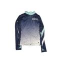 Champion Track Jacket: Below Hip Blue Jackets & Outerwear - Kids Girl's Size Medium