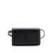 Saint Laurent Leather Belt Bag: Black Bags