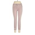 J Brand Jeggings - Low Rise Skinny Leg Boyfriend: Pink Bottoms - Women's Size 30 - Light Wash