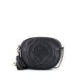 Gucci Leather Crossbody Bag: Black Bags