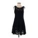Free People Cocktail Dress - A-Line: Black Dresses - Women's Size X-Small